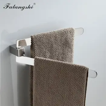 Falangshi 304 Nehrđajućeg čelika Kvalitetan Zidni Fleksibilna Vješalica za ručnike-Zaokretni-Zaokretni Dual Vješalica za ručnike Zid WB8709-1
