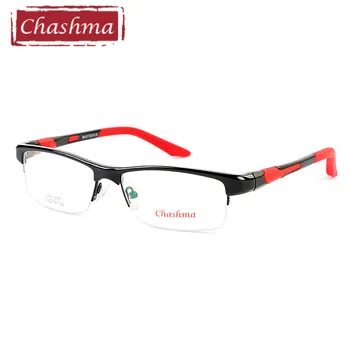Chashma Brand TR90 Okvir Aluminij Magnezij Hram Medusobno Zglob Moda Pola Rimless Naočale Sportski Stil Rimless Za Naočale za Muškarce