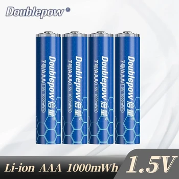 AAA 10440 1,5 U USB baterija baterija baterija baterija Baterija Litij Baterija 1000 МВтч Prijenosni Punjač za LI-Ion Bežični Miš velikog Kapaciteta