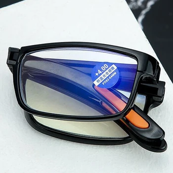 Sklopivi Naočale Za čitanje S Anti-Plavo svjetlo S Диоптриями +1.0 +1.5 +2.0 2.5 3.0 3.5 4.0 Ultra Naočale za Dalekovidost Visoke Razlučivosti