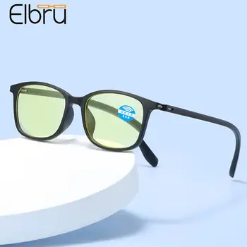 Elbru Čitanje Naočale za Noćni Vid, Ženski, Muški, TR90 Pametne Naočale S Zoom, Anti-Plave Zrake, Naočale S Automatskim Podešavanjem Stupnja