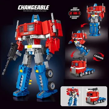 2022 Tehnička Transformacija Super Robot Optimus Deformacija Prime Super Heroji Gradbeni Blok Keramička Model Igračku Dječji Dar