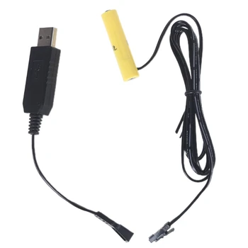 1,1 m USB do 1,5 3 4,5 6 NA AAA-4AAA Akumulatorski Элиминатор Može zamijeniti 1-4 kom 1,5 v baterije AAA za četkica za Zube Lampa Igračka