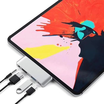 Adapter za proširenje Type-C Za iPad Pro MacBook Pro USB Type C NA HDMI Audio 3,5 USB 3.0 Hub priključne Stanice Многопортовый Adapter