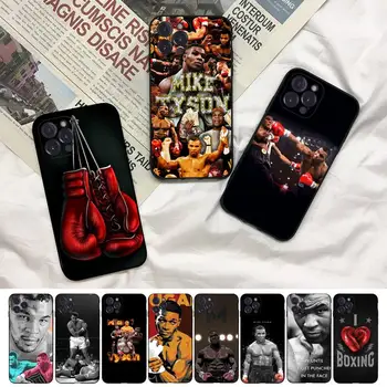 Torbica Za telefon Mike Tyson Boxer za iPhone 8 7 6 6S Plus X SE 2020 XS XR 14 11 12 13 Mini Pro Max Mobile Torbica