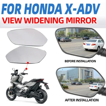 Za HONDA X-ADV 750 X ADV 750 XADV750 Pribor Za Motocikle Выпуклое Ogledalo Povećava Pregled Retrovizora Bočni Leće