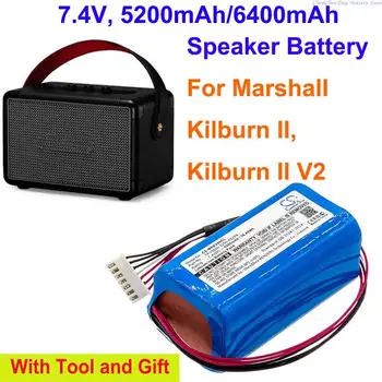 Cameron Sino 5200 mah/6400 mah Zvučnik Baterija C196A1, TF18650-3200-4S2PA za Marshall Kilburn II, Kilburn II V2