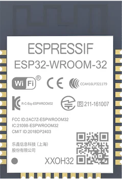 ESP32 WiFi + Bluetooth Dual-core MCU 2,4 Ghz Bežični rf primopredajnik s niskom potrošnjom energije Ble 4,2 Odašiljač 240 Mhz 4 MB ESP-WROOM-32 Modul