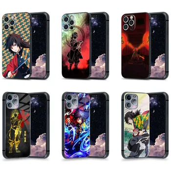 Giyu Tomioka Demon Slayer Anime Mekana Silikonska Torbica Za Telefon Torbica u obliku Školjke za iPhone 11 12 13 Mini Pro XS Max 6s SE XR X 7 8 Plus