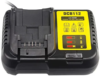DCB112 12 i 18 v litij-ionska baterija Punjač Kompatibilan sa Dewalt DCB101 DCB105 DCB115 DCB120 DCB127 DCB206 DCB205 DCB201