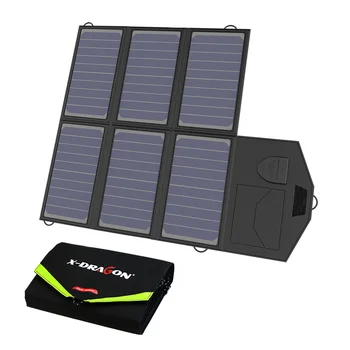 ALLPOWERS X-DRAGON Prijenosni 12 18 40 W USB Solarni Panel Vanjski Kamp pregibno klizni Punjač Za Solarne Baterije