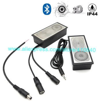 DC od 12 do 24 Bluetooth-kompatibilni zvučnik IP44 Vodootporan Savršen 3D-Slušalica s teškim bas zvuk Mini veličina za kadu ili drugih