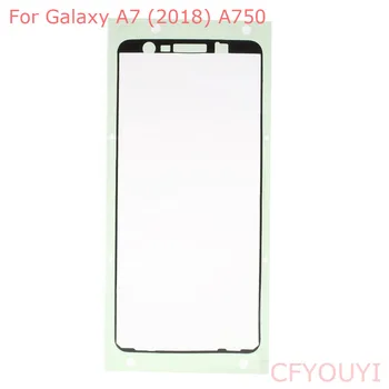 10 ~ 100pc Za Samsung Galaxy A7 (2018) A750 Prednji okvir LCD-frame Telo Ljepljive etikete