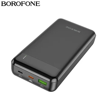 BOROFONE PD 20 W Power Bank 10000 mah Vanjska Baterija 20000 mah PD3.0 Brzo Punjenje USBC Prijenosni Punjač baterija Za iphone xiaomi Huawei