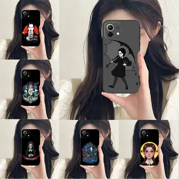 Obiteljski torbica za telefon Addams za Xiaomi Mi 11T 12 12Pro 9T 10T 11 11I 11X Poco M3 Pro X3 Nfc F3 Redmi 9 8 Crna Soft Par