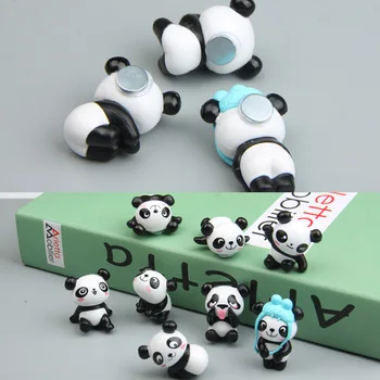 8ШТ Slatka Panda Magneti Za Hladnjak Naljepnica Igračka Ukras Hladnjaka Držač Home Dekor Dječji Rođendan Pokloni