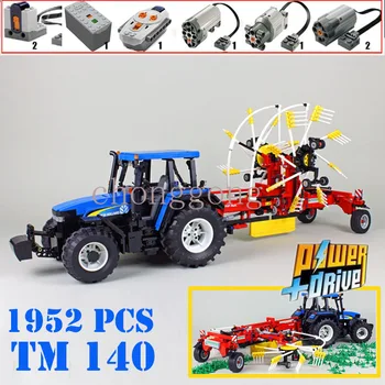 NOVA razmjera model farme 1:17 Pottinger TOP 762C жатка traktor je gradbeni blok daljinski sklapanje igračaka model poklon dječaku na rođendan