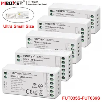 Miboxer DC12-24V FUT035S FUT036S FUT037S FUT038S FUT039S 2,4 Ghz jedne boje CCT RGB RGBW RGB + CCT Modul Led trake Glas