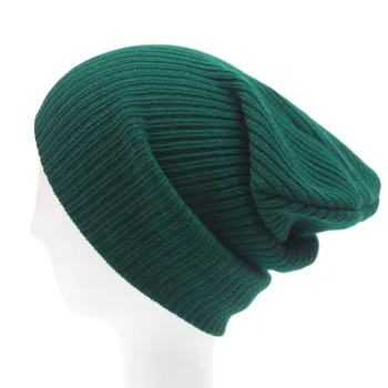 elastična monotono вязаная kapa, ženski šešir, monotono kapa s lubanjom, zima утепленная odjeća, tamno zelena, siva, plava, crna