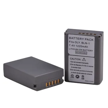 2 komada 1220 mah BLN-1 BLN1 PS-BLN1 Baterija za Olympus BLN 1 Baterija, OM-D E-M1, Mark II, E-M5, PEN-F, EM1, EM5, PENF EP5