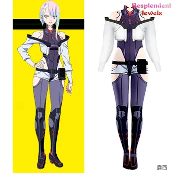 Novi Anime Cyberpunk: Lovci na Oštricama Cosplay Lucyna Kushinada Tijelo Uniforma Kostim Za Noć vještica Za Косплея Kombinezoni