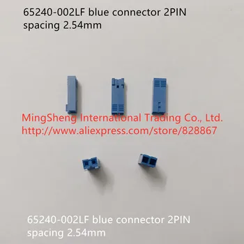 Originalni novi 100% 65240-002LF plavi konektor 2PIN udaljenost 2,54 mm